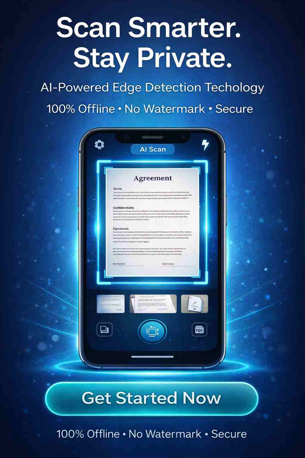 AI PDF Scanner – Scan Smarter Stay Private